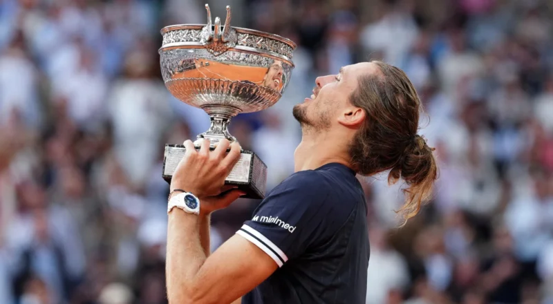 French Open men’s final: Zverev wins maiden slam after tense five-set win over Cobolli – as it happened