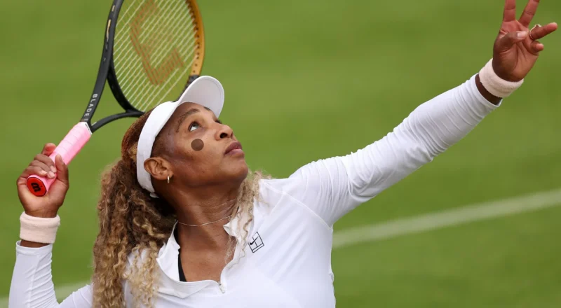 Serena Williams plays down potential singles return before doubles at Queen’s