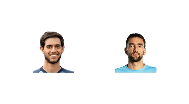 Prediction cover: N. Borges vs M. Cilic