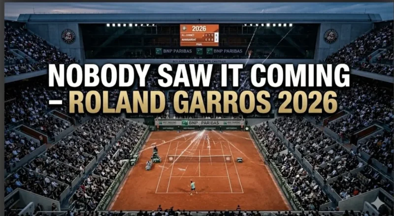 Roland Garros 2026 – Tennis’s Most Open and Chaotic Fortnight